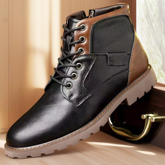 Botas Martin Casual de Hombre Talla Grande con Cierre