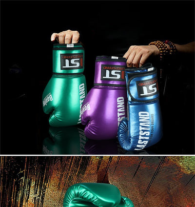 Guantes de Boxeo Profesional Unisex para Entrenamiento y Combate - Image 12
