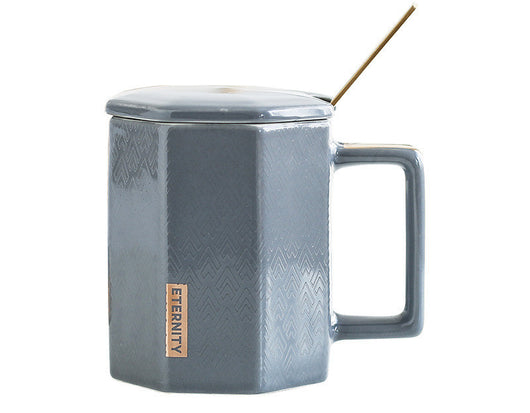 Taza Cerámica con Tapa y Cuchara - Image 10