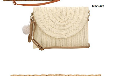Bolsa de Paja Versátil para Verano - Diseño Dual - Image 5