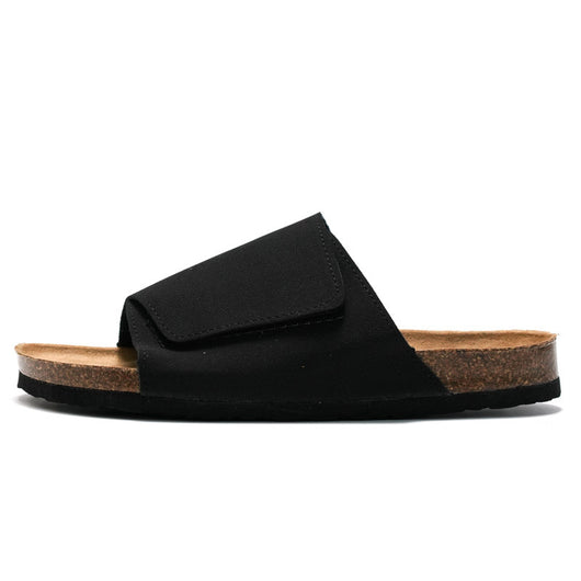 Pantuflas de Corcho y Cuero para Hombre - Sandalias Retro Cómodas - Image 7