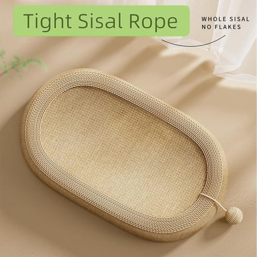 Rascador de Sisal Extragrande para Gatos con Diseño Acogedor y Cama Integrada - Image 3