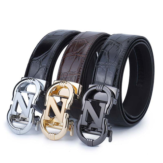 Cinturón de Cuero para Hombre Elegante y Versátil - Image 5
