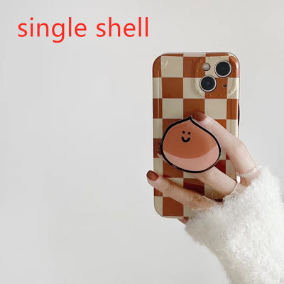 Funda para Celular Ajedrez Naranja con Soporte - Image 6