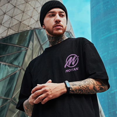 Camiseta Oversized Suelta para Hombre - Estilo Europeo y Americano - Image 4