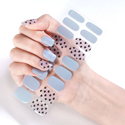 Pegatinas de Uñas en Gel Semipermanente 3D - Impermeables y Duraderas - Image 35