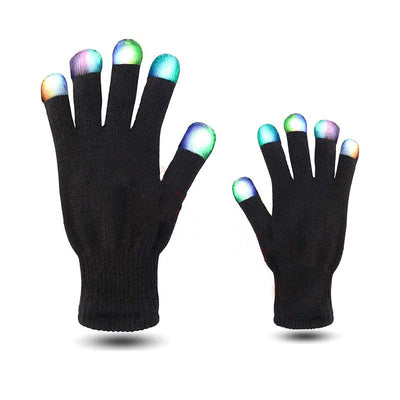 Guantes Mágicos LED Luminosos Multicolor