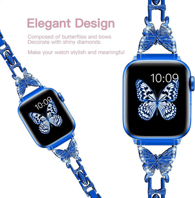 Correa de Reloj con Mariposa de Diamantes - Talla Pequeña - Image 36