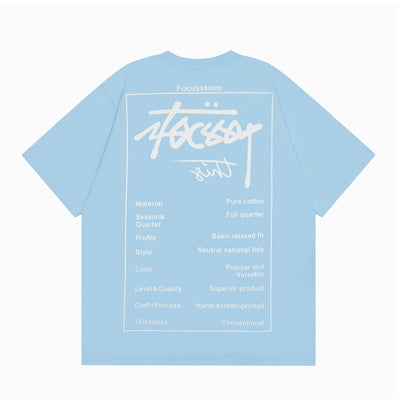Camiseta Estampada con Letras para Hombre - Image 18