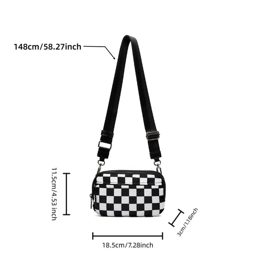 Bolso Bandolera Cuadrado de Tela Oxford - Gran Capacidad para Mujer - Image 24