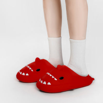 Pantuflas Tiburón Cartoon para Parejas - Zapatillas EVA Impermeables Invierno - Image 22