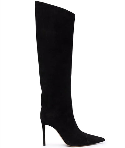 Botas Altas hasta la Rodilla de Cuero Charolado con Punta Aguda - Image 17