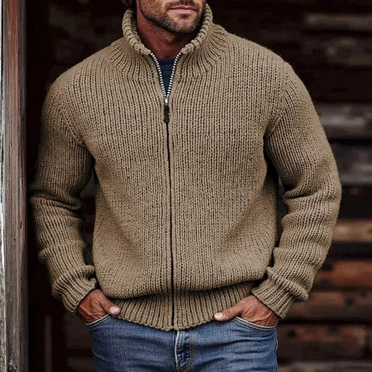 Sudadera Estampada con Cierre para Hombre