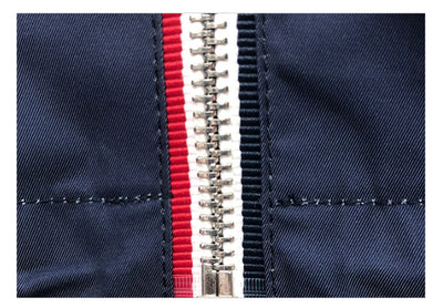 Chaqueta de Cuello Alto con Cierre y Estampado de Ballena - Image 11