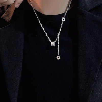Collar de Acero Titanio para Hombre - Diseño Minimalista Que No Se Desvanece - Image 35