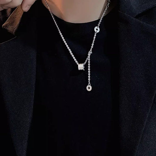Collar de Acero Titanio para Hombre - Diseño Minimalista Que No Se Desvanece - Image 35