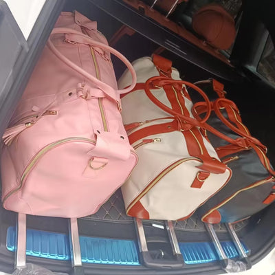 Bolsa de Viaje Trolley de Gran Capacidad con Compartimento Fitness Plegable