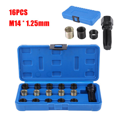 Kit Reparador de Bujías 16 Piezas - Herramienta Profesional para Rosca 14mm - Image 5
