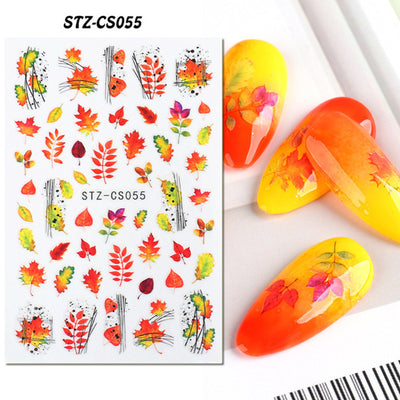Stickers de Uñas Adhesivos Halloween - Calabazas, Zombis y Calaveras - Image 13
