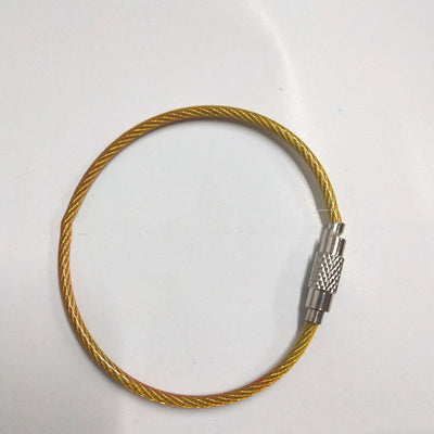 Etiquetador de Acero Inoxidable Recubierto con Anillo de Alambre - Image 8