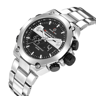Reloj de Cuarzo Resistente al Agua para Hombre con Correa de Acero - Image 4