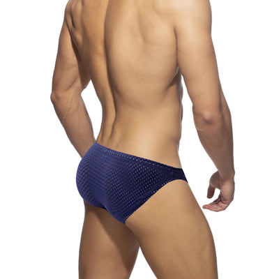 Calzoncillos Tipo U de Malla Elástica con Diseño Convexo para Hombre - Image 7