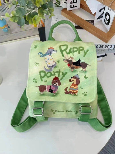 Mochila Escolar Temática de Cachorros - Diseño Casual y Adorable - Image 6