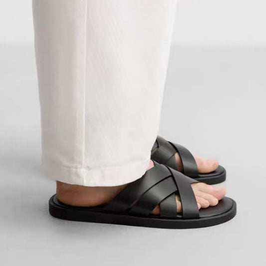 Sandalias Hombre Talla Grande Verano - Chanclas Cómodas Lista para Enviar