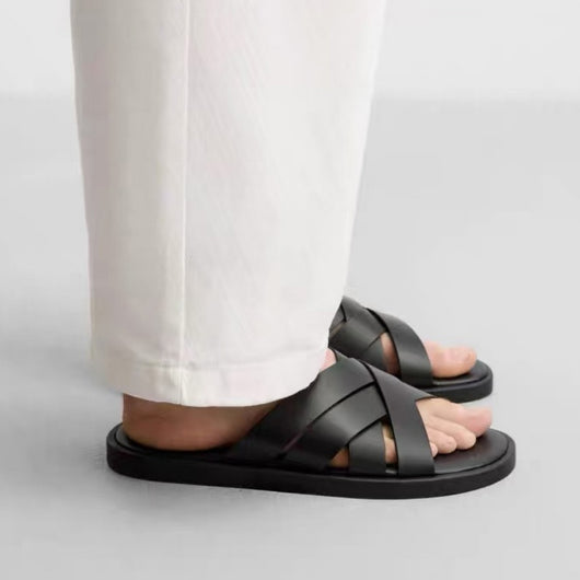 Sandalias Hombre Talla Grande Verano - Chanclas Cómodas Lista para Enviar