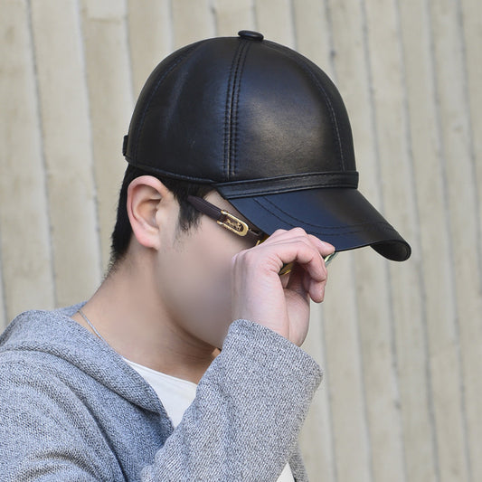 Gorra de Béisbol Casual en Ante de Oveja para Hombre