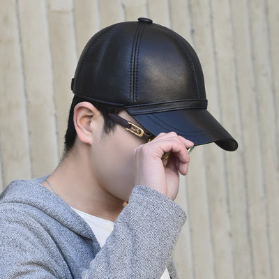 Gorra de Béisbol Casual en Ante de Oveja para Hombre