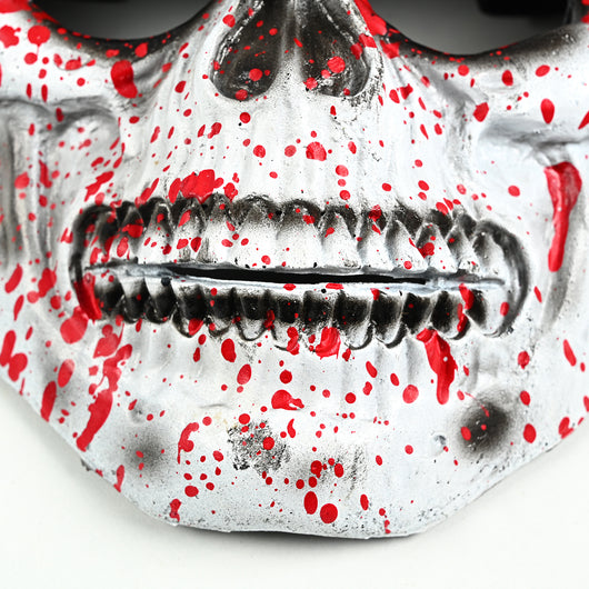 Máscara Calavera 3D de Espuma PU Blanda con Efecto Sangre - Halloween y Día de Muertos - Image 3