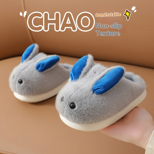 Pantuflas Infantiles de Algodón con Diseños Animados