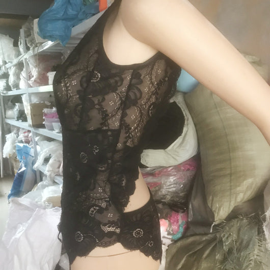 Babydoll Encaje Siamés Espalda Descubierta - Image 16