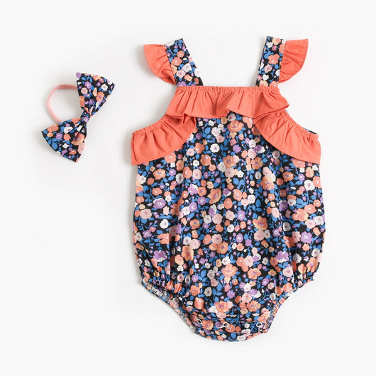 Body Bebé Casual de Algodón con Estampado Floral - Image 10