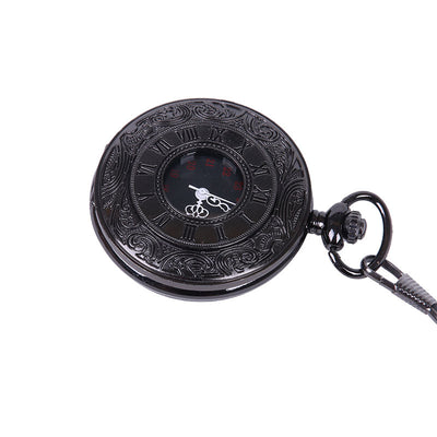 Reloj de Bolsillo Clásico con Grabado de Encaje Romano - Image 14