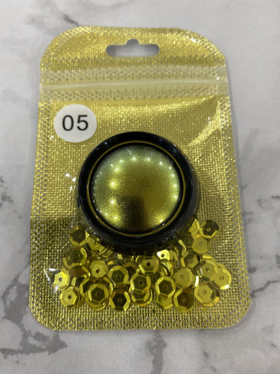 Sombra de Ojos Camaleón con Brillo Diamantado y Efecto Luz Cambiante - Image 10