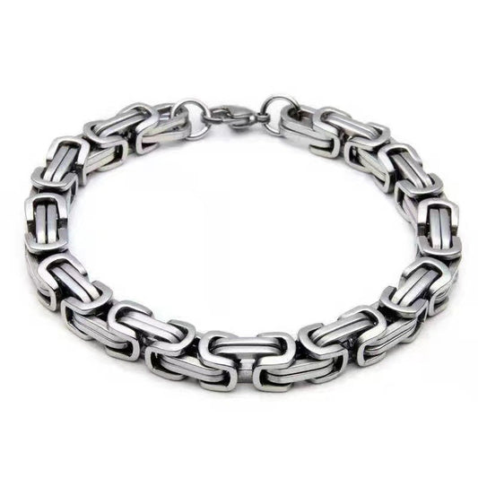 Pulsera de Cadena Dragón Imperial en Acero Inoxidable para Hombre - Resistente al Desvanecimiento - Image 2