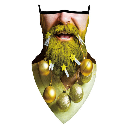 Máscara Navideña 3D con Barba Mágica - Image 8
