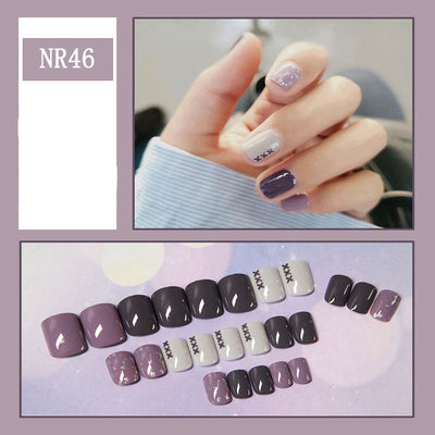 24 Parches de Diseño de Uñas Reutilizables y Desprendibles - Image 9