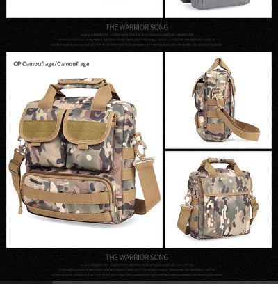 Mochila Táctica Camuflaje Nylon - Bolso Crossbody para Hombre - Image 20