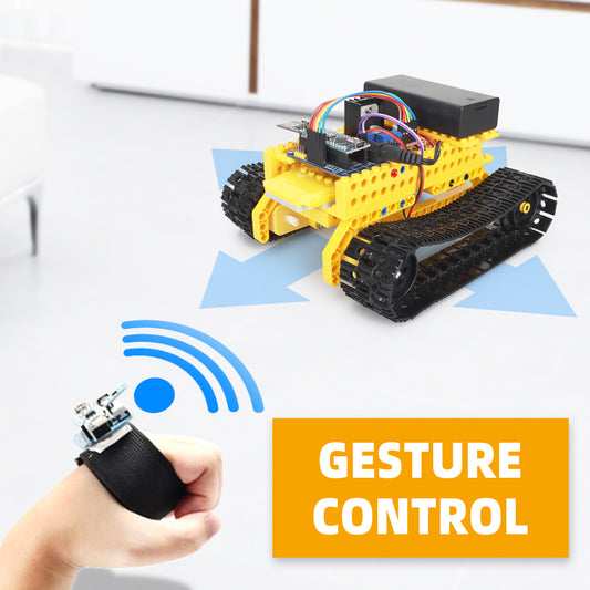 Robot Educativo Programable Tank con Arduino Nano - Kit STEM DIY