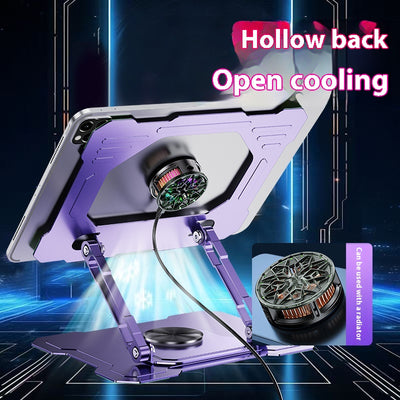 Soporte Giratorio Refrigerante para Notebook con Base Plegable - Image 4