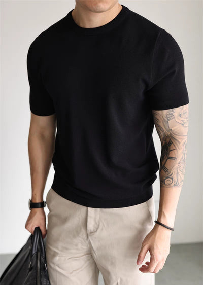 Playera de Trabajo Casual con Cuello Alto Refinado - Image 17