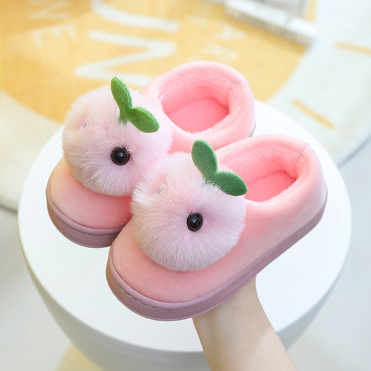 Pantuflas de Algodón para Bebé con Diseño de Princesa en 3D - Image 18