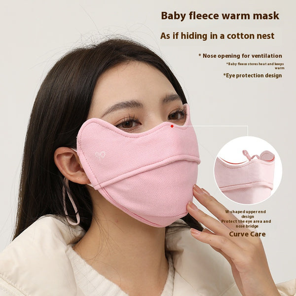 Máscara Térmica Protectora para Invierno con Protección Ocular Antiviento