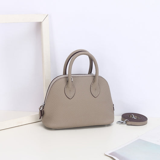 Bolso Bandolera de Cuero Genuino para Mujer - Diseño Minimalista - Image 8