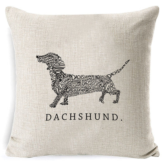Funda de Almohada Vintage Perros Algodón 45x45 - Image 5