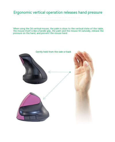 Ratón Ergonómico Vertical Inalámbrico con Batería Recargable - Image 22