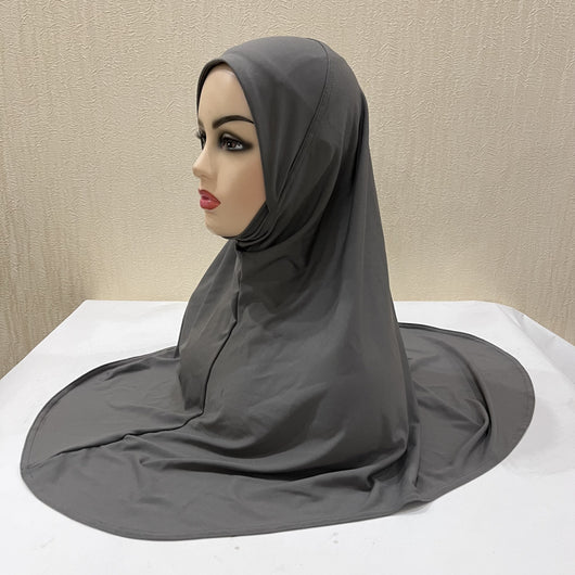 Turbante Ligero de Gasa Malaya - Pañuelo Multiuso en Colores Sólidos - Image 5